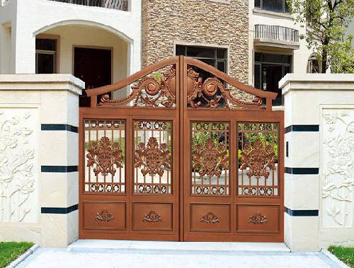 洛陽(yáng)歐式鋁藝大門(mén)1