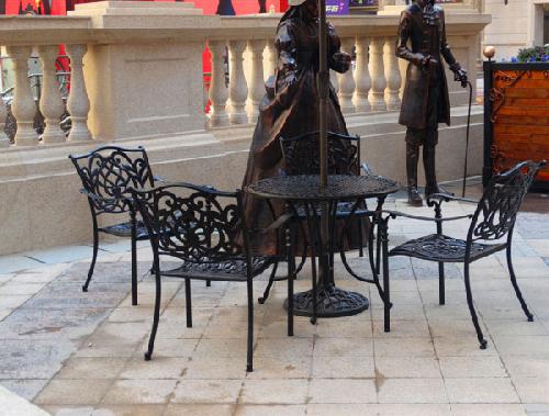 洛陽鐵藝-桌椅、觀景