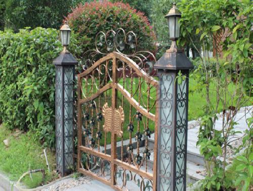 洛陽鐵藝-鐵藝門柱