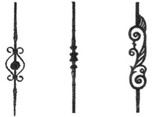 洛陽鐵藝-樓梯花件